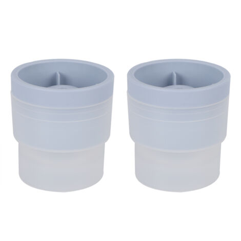 2-teiliges geruchloses Eiswürfelform-Set in Lebensmittelqualität, flexible Formen für runde Eiskugeln – ideal für die Küche