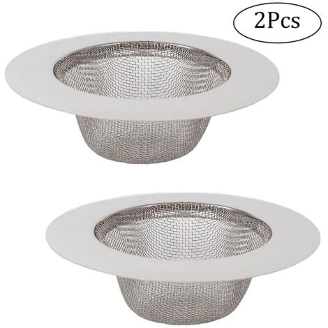 2-teiliges Küchenspülbeckensieb, Edelstahl-Spülbeckensieb, Küchenspülbeckensieb