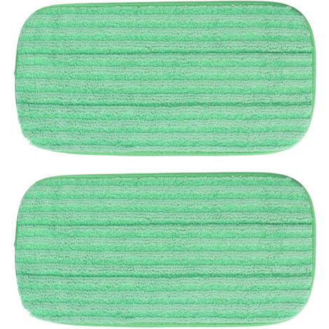2-teiliges Mikrofaser-Wischmopp-Set, waschbar für Nass- und Trockenreinigung - kompatibel mit Swiffer WetJet