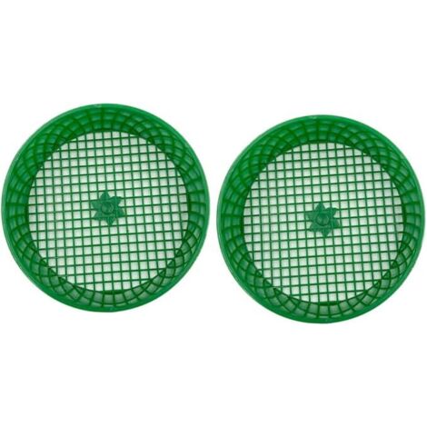 2-teiliges multifunktionales Bodensieb-Set zum Filtern von Erde im Garten, zur Bodentrennung für die Bepflanzung von Gartenarbeiten