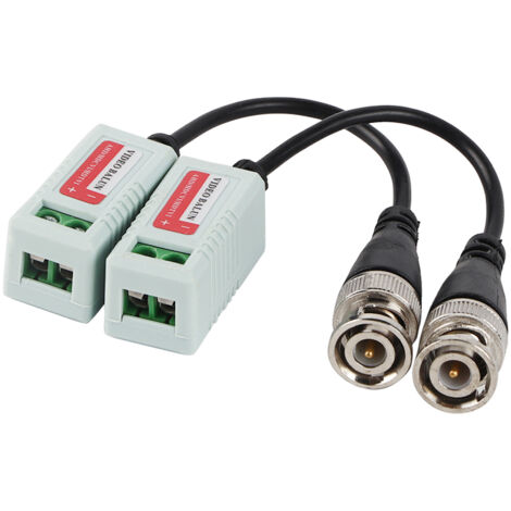 2-teiliges passives HD-CVI/HDVI/AHD-Videoübertragungskabel für Überwachungskameras