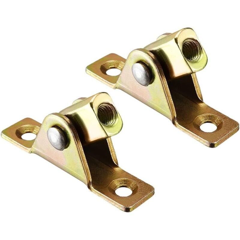 Image of 2-teiliges Set M8 Innengewinde A3 Stahl Gasfeder Endstück Gasfederverbinder und Halterung