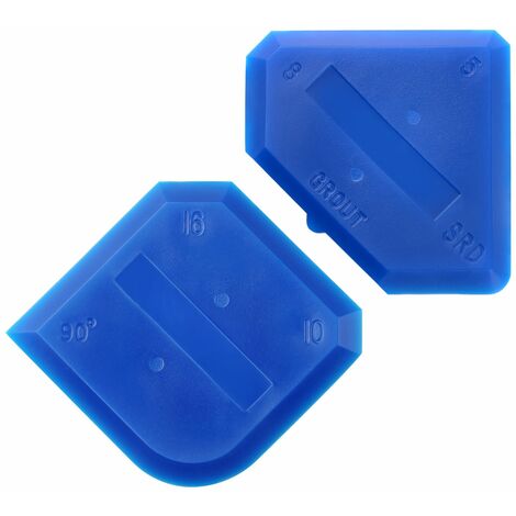 2-teiliges Silikon-Dichtungswerkzeug-Set Badezimmer-Bodenversiegelungs-Versiegelungswerkzeug, blau