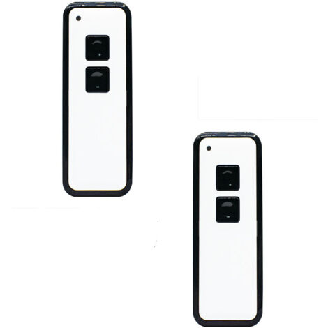 2 telecomandi per porta da garage per NNOVOFERM MINI-NOVOTRON 522 524, compatibili con il telecomando per cancello Novoferm 433,92 MHz
