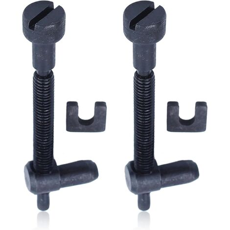 2 - Tendeur De Chaîne - Pièce Tronçonneuse - Compatibilité Husqvarna 61 272XP 288XP - Remplacement Référence 501 53 71 01 - Pour Entretien Scie - Métal - Standard