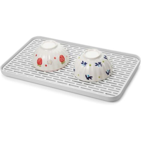 2-Tier Dish Drainer - Tea Tray for Cup and Fruit