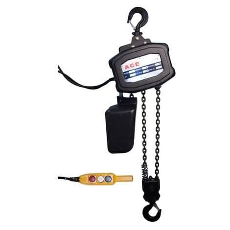 SECUREFIX DIRECT 2 Ton Electric Chain Hoist 220V 3M (Single Phase Lifting Hoist 2000KG Pulley)