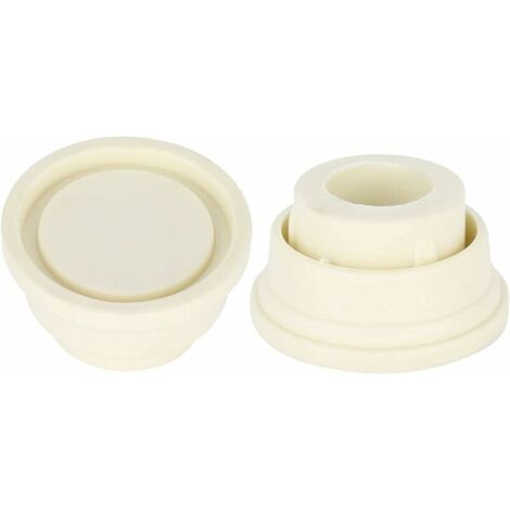 2 topes de goma para escalera de piscina, topes de escalera blancos para escalera de piscina