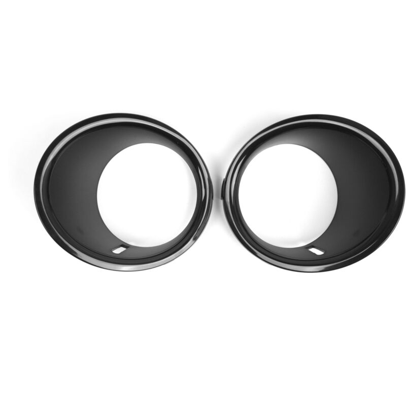 2 anneaux de garniture de feu antibrouillard chromés de remplacement pour Mini Cooper R55 R56 R57 2007-2010 oem 51112753661 51112753662