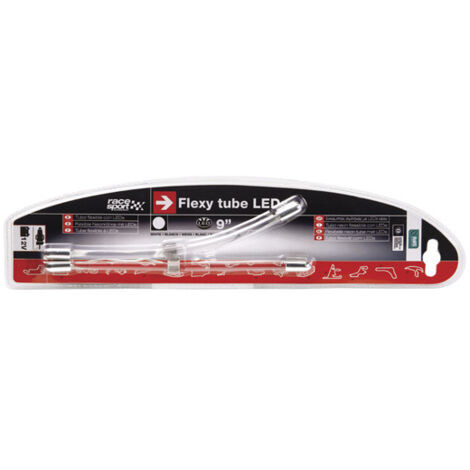 2 Tubes Neon 22.5cm flexible - Blanc