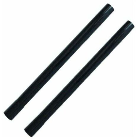 2 tubos de extensión para aspiradoras de 32 mm, color negro, universales, compatibles con Haier, Midea, Sanyo, Rowenta y LG.