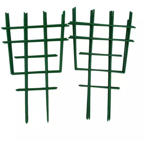 2 tuteurs en plastique pour petites plantes grimpantes