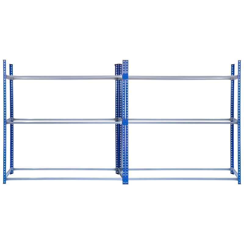 2 x T-Rax Tyre Racking Bay Blue