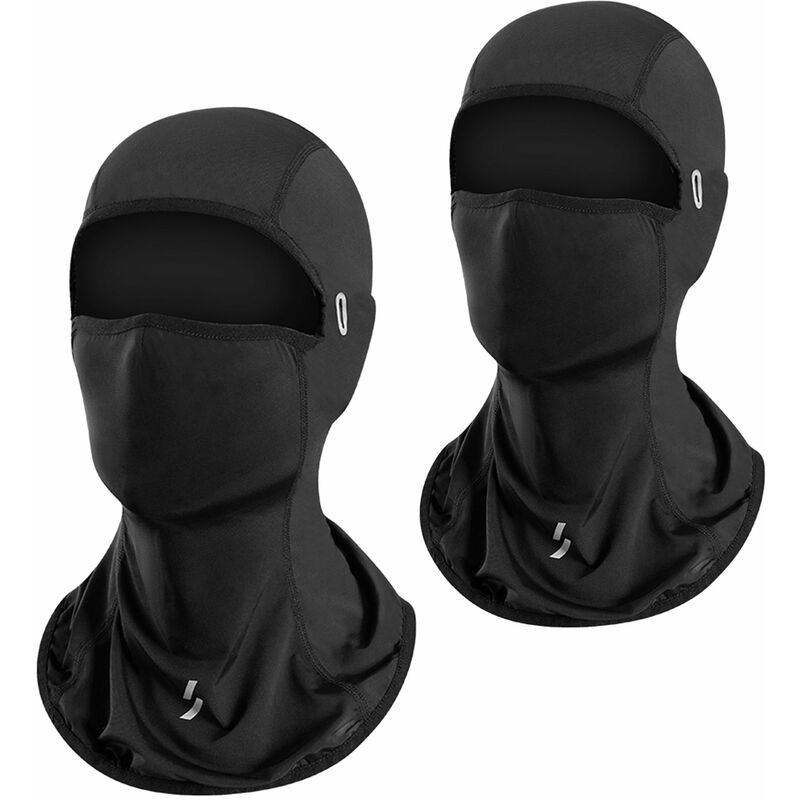 

2 uds pasamontanas transpirable para hombres mujeres proteccion UV a prueba de polvo a prueba de viento deportes al aire libre mascarilla para