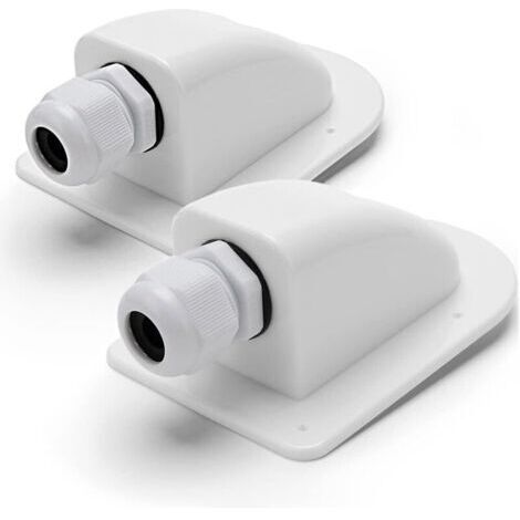 2 unidades de pasadores de cables para energía solar, impermeables, para cables con diámetro de 6–12 mm, exclusivamente para cables solares, collar de cable para paneles solares en autocaravanas, cara