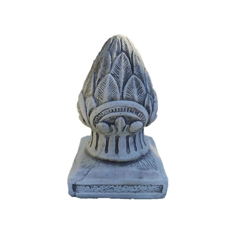 2 unités Capuchon de pilier décoratif Fruits 17x17x28cm.