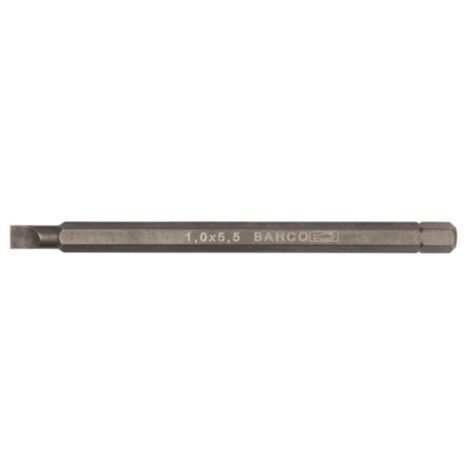 2 VARILLAS HEXAGONALES 1/4 C6,3.PLANA, 100MM.
 8030-2P - BAHCO