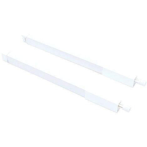 2 varillas rect. cacerolero 400 ducati blanco varilla rectangular. color blanco.
