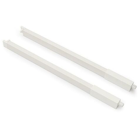 2 varillas rect. central cacerolero 400 blanco varilla central rectangular. color blanco.