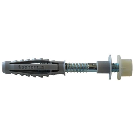 2 vis de chevilles Fischer WDC pour la fixation des citernes A  dA chets au mur