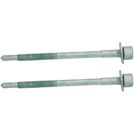 2 Vis de Fixation de Pare-chocs Avant pour A6 C5, Boulon M8 Résistant (Lot de 2)