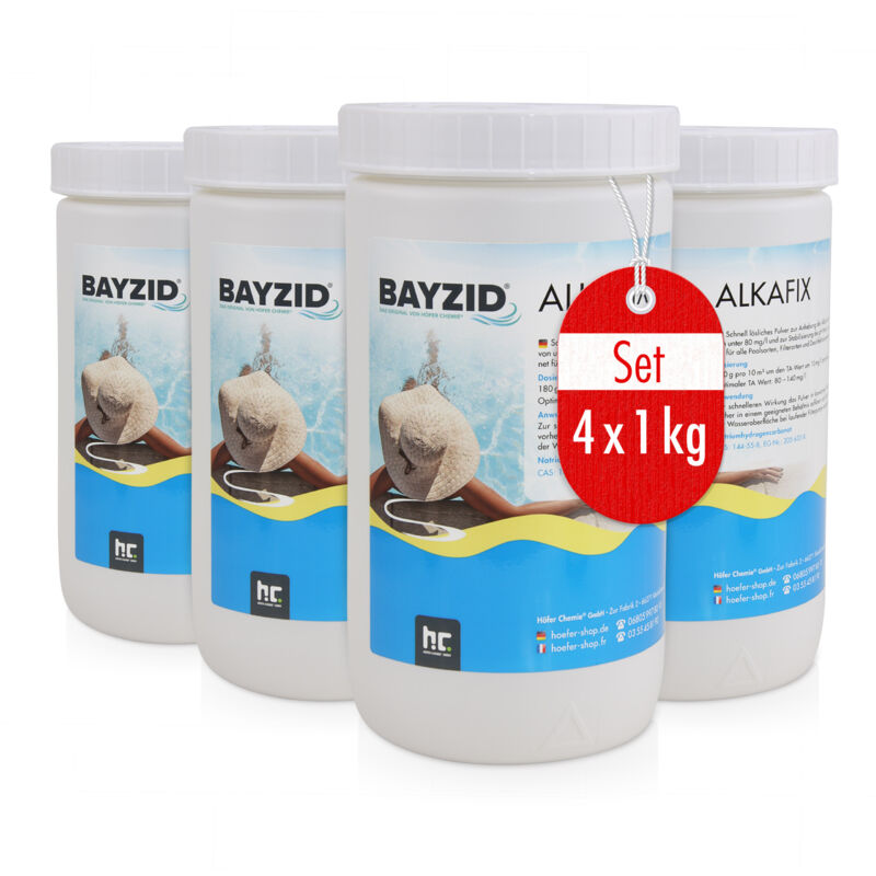 Höfer Chemie Gmbh - bayzid 1 kg bayzid® Alkafix pour augmenter l'alcalinité (ta) 4 kg (en)