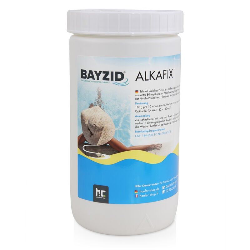 Höfer Chemie Gmbh - bayzid 1 kg bayzid® Alkafix pour augmenter l'alcalinité (ta) 1 kg (en)