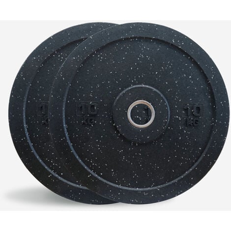 SPORTNOW Cric d'haltères supports de barbell en acier avec poignée  antidérapante pour musculation à domicile charge max. 200kg