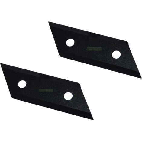 2 X 10,4 CM lame de broyeur / déchiqueteur à bois pour Top Garden 1600H 1600HR 2000HR 2200HRT H1600