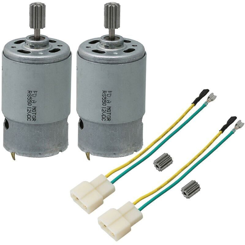 2 X 12v 30000rpm 550 Moteur électrique à grande vitesse 10t Pièce de rechange