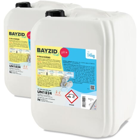 2 x 14 Kg Bayzid pH plus liquide