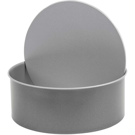 2 x 23cm Loose Base Deep Non-Stick Cake Tin Oven Safe