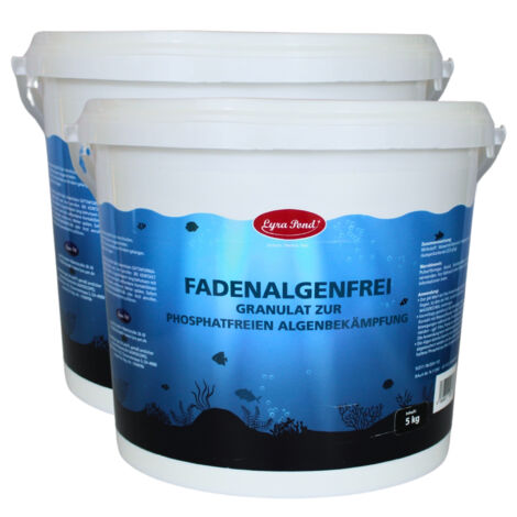 2 x 5 kg Lyra Pond® FadenalgenFrei