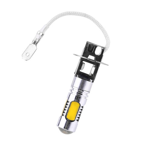 2 x Ampoule LED H3 7.5W pour Feux de Brouillard et Conduite, 12V avec 5 SMD 5730