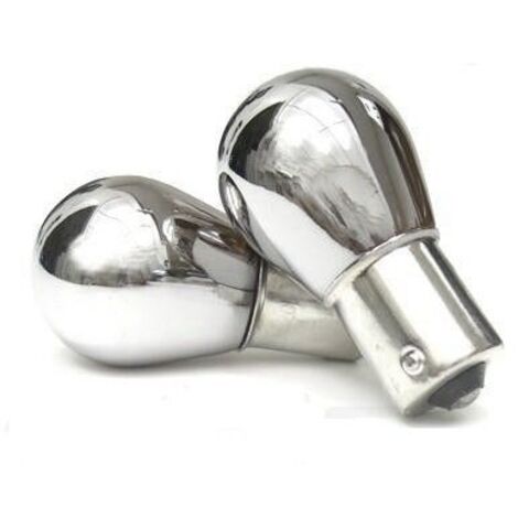 2 x Ampoules CHROME BlueVision P21W - Ergots BA15S