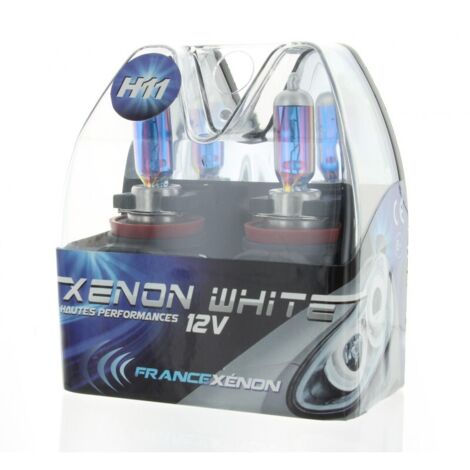 2 x Ampoules H11 55W 12V VISION PLUS - FRANCE-XENON - Ampoules halogène d'origine 12V