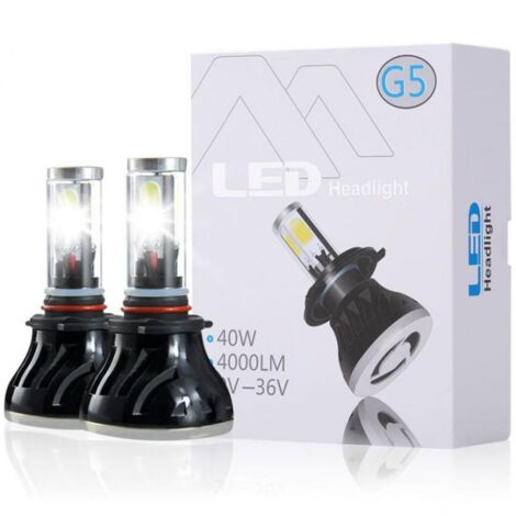 2 x Ampoules H11 LED Head Light 40W - Haut de Gamme - Haute puissance 12V Lampe de voiture