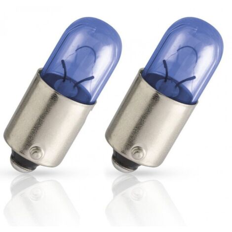 2 x ampoules H6W HOD Blanche Pure 6000K - Ergots BA9XS - Lampe halogène d'origine