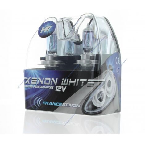 2 x Ampoules H7 55W 12V RAINBOW PLUS - FRANCE-XENON - Ampoules halogène