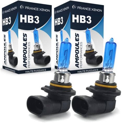 2 x Ampoules HB3 9005 65W 4300K SUPER WHITE - FRANCE-XENON