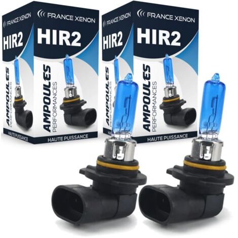 2 x Ampoules HIR2 9012 4300K SUPER WHITE - FRANCE-XENON