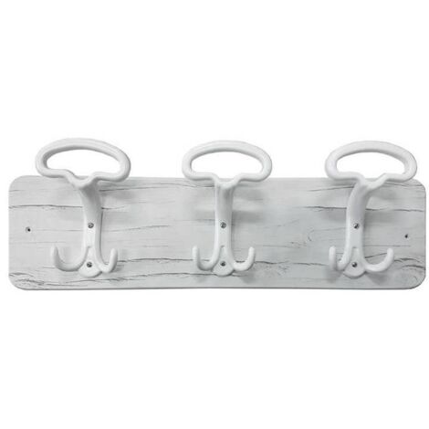 2 x APPENDIABITI LADY 3 POSTI 500X160 MM SHABBY CHIC