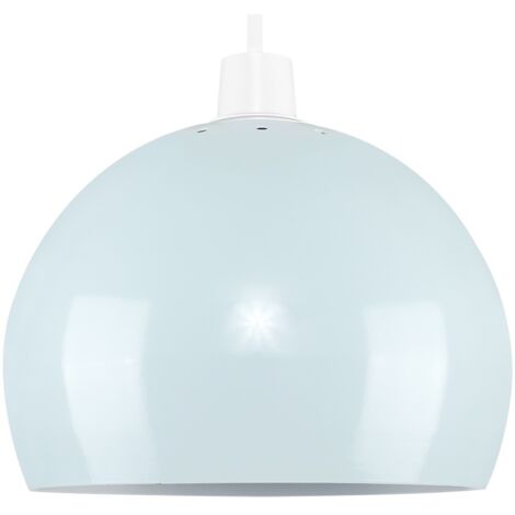 Two Tone Glass Globe Arco Ball Ceiling Pendant Light Shade Copper - Pale Blue Ceiling Light Shade Two Tone Glass Globe Arco Ball Ceiling Pendant Light Shade Copper - Pale Blue Ceiling Light Shade