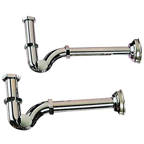 2 x BL SIFONE A S OTTONE CROMATO D  1