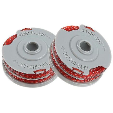 2 X bobine et ligne de coupe-bordure pour Flymo Contour 500 Power Plus 500 et 500xt