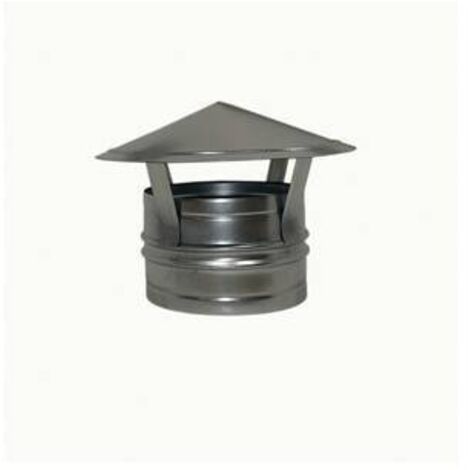 2 x C FUMAIOLO CAPPELLO CINESE ZINCATO D 13 CM