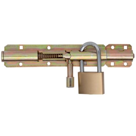 2 x CATENACCIO PORTALUCCHETTO 263 A ZINC 12X195 MM