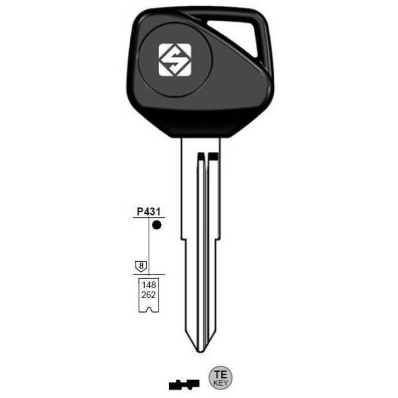 2 x transp silca clés. hon70te gr.96 vide