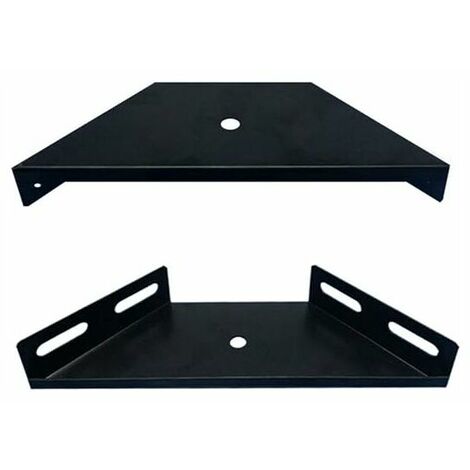 2 x Corner Bracket Corner Bracket Trapezoidal Plate Corner Clamp Corner Bracket Bed Frame Accessories Furniture Fixing Corner Connector, Bed Gusset 230x100x35mm