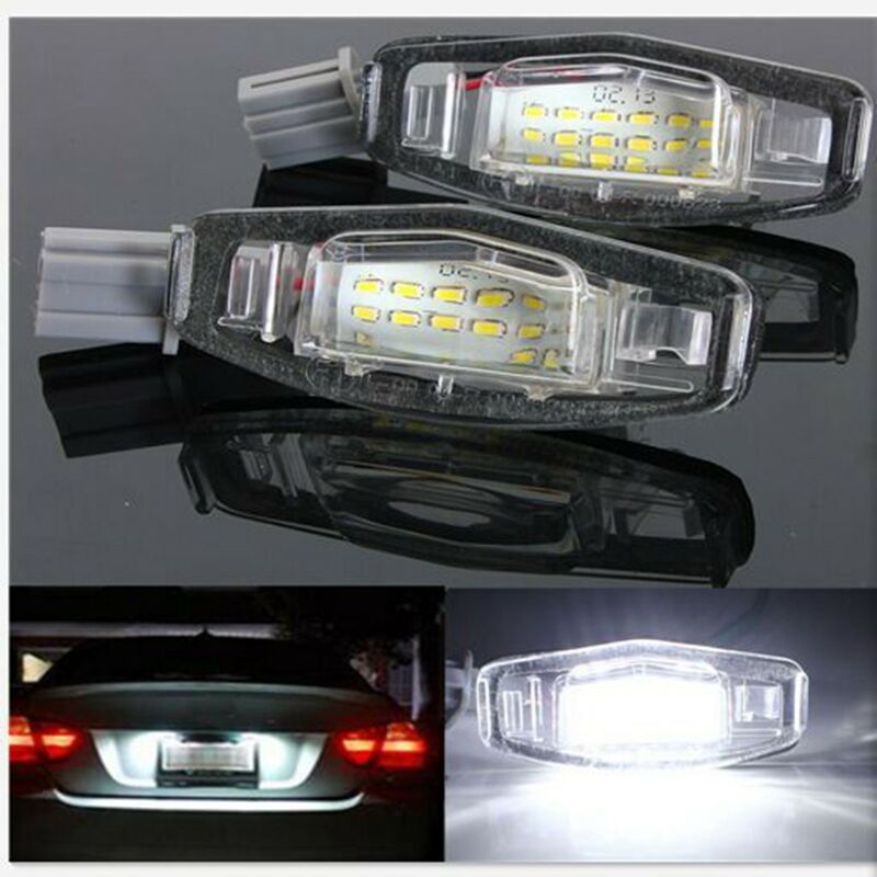 Image of 2 x Errore 24 luci targa a led per licenza gratuita per Honda Acura tl tsx Civic